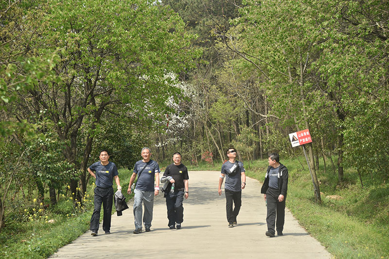 南京诚志清洁能源有限公司工会组织健步走活动